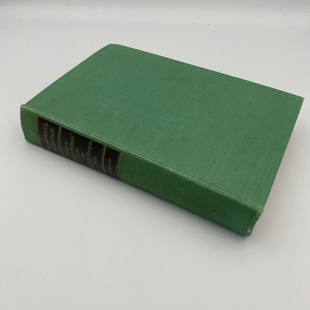 Vintage HC Successful Marriage 1948 Authoritative‎ Guide Ed. Fishbein + Burgess
